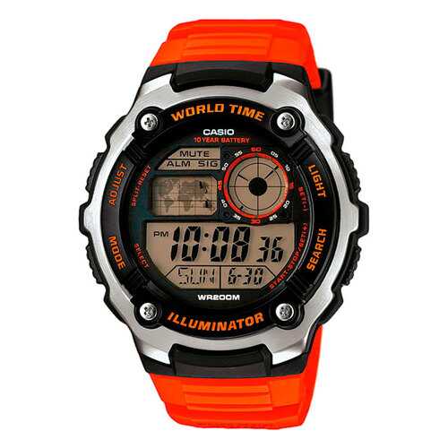 Наручные часы электронные мужские Casio Illuminator Collection AE-2100W-4A в Глория Джинс
