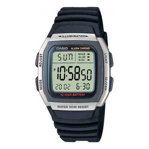 Наручные часы электронные мужские Casio Illuminator Collection W-96H-1A в Глория Джинс