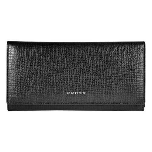Кошелек Cross RTC, кожа наппа, черный, 20x11x2,5 см в Глория Джинс