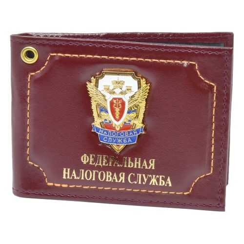 Обложка для удостоверения Mashinokom ФНС бордовая в Глория Джинс