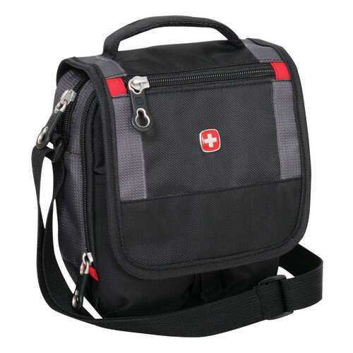 Сумка мужская Wenger Mini Boarding Bag черная в Глория Джинс