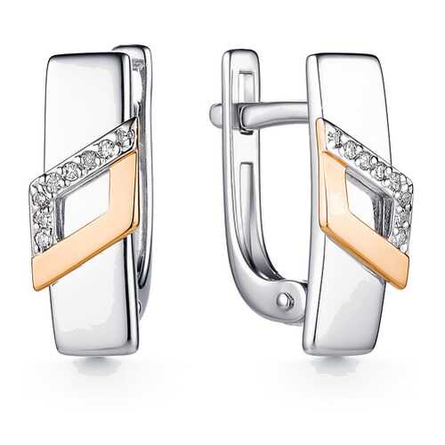Серьги АЛЬКОР SILVER 02-1106 в Глория Джинс