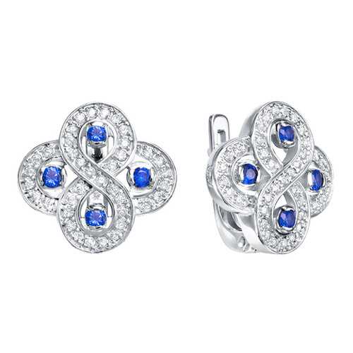 Серьги АЛЬКОР SILVER 02-1567 в Глория Джинс