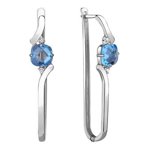 Серьги Aquamarine 4725592А.5 в Глория Джинс