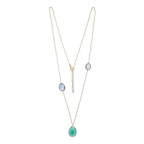 Колье DONNA LORENA РКЛ50000/1 голубое в Глория Джинс
