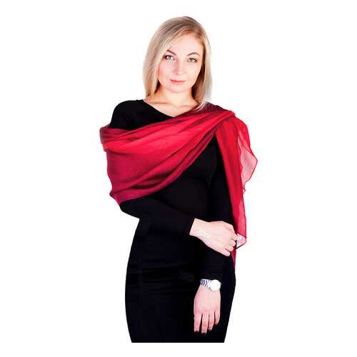 Палантин женский Le Motif Couture SMG02-4 красный в Глория Джинс