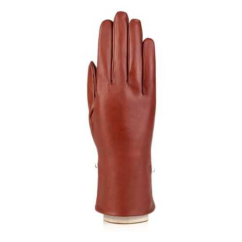 Перчатки женские Eleganzza F-IS5500-BRG коричневые 6.5 в Глория Джинс