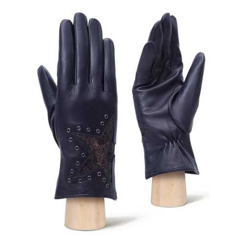 Перчатки женские Labbra LB-0108 синие 8 в Глория Джинс