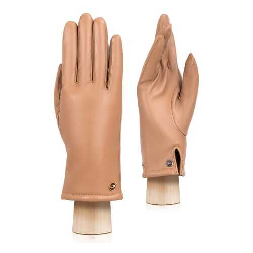 Перчатки женские Labbra LB-0200 бежевые 7.5 в Глория Джинс
