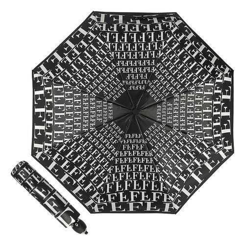 Зонт складной унисекс Ferre 6014-OC Ray Black в Глория Джинс