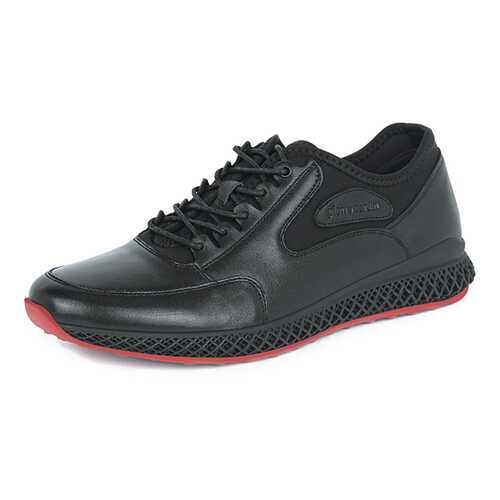 Полуботинки мужские Pierre Cardin 02907180 черные 44 RU в Глория Джинс