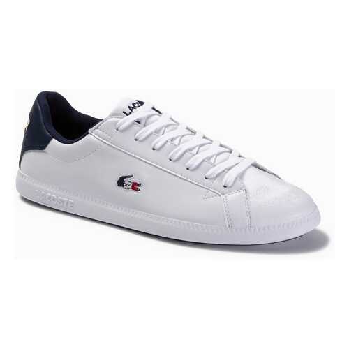 кеды мужские Lacoste GRADUATE TRI1 SMA белые 44 RU в Глория Джинс