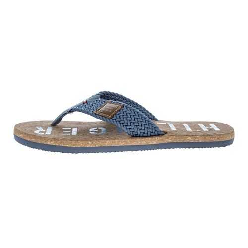 Шлепанцы мужские Tommy Hilfiger FM0FM02702 синие 43 US в Глория Джинс