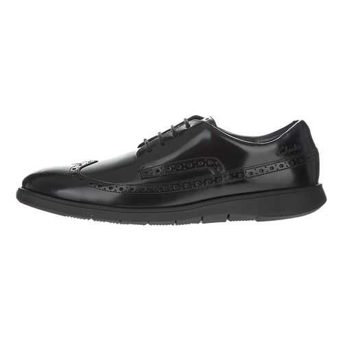 Туфли мужские Clarks 26148777 черные 8 UK в Глория Джинс