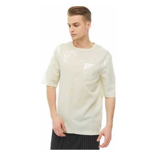 Футболка мужская Antony Morato MMKS01808-FA400073 9025 бежевая M в Глория Джинс