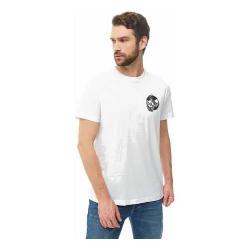 Футболка мужская DIESEL 00SASM 0091A 100 белая XXL в Глория Джинс