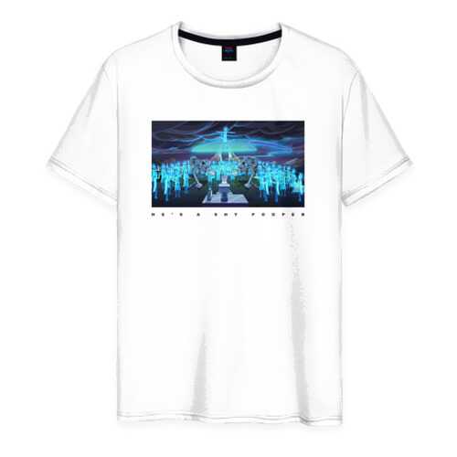 Футболка мужская ВсеМайки 1988999 белая XXXL в Глория Джинс