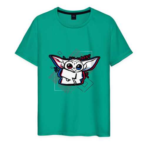 Футболка мужская ВсеМайки 2147273 зеленая XXXL в Глория Джинс