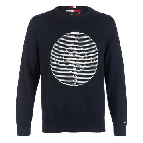 Джемпер мужской Tommy Hilfiger MW0MW13130 синий L в Глория Джинс