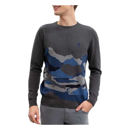 Джемпер мужской U.S. POLO Assn. G081SZ0TK0ZONA серый S в Глория Джинс