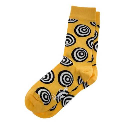 Носки мужские Happy Socks CRD01 желтые 36-40 EU в Глория Джинс