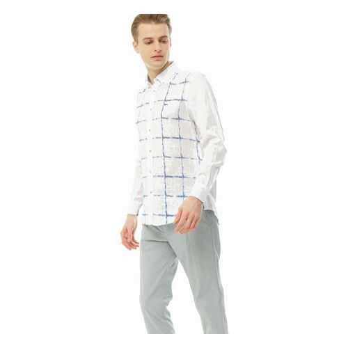 Рубашка мужская HARMONT&BLAINE CRD700010744M 100 белая S в Глория Джинс