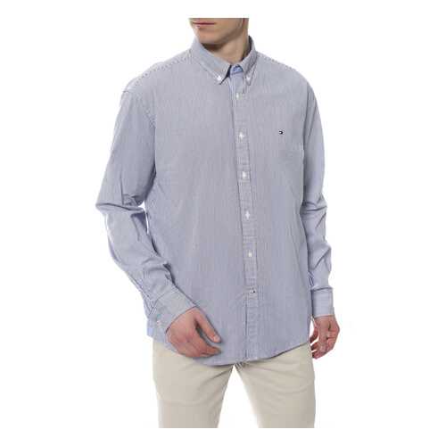 Рубашка мужская TOMMY HILFIGER .0887820622 472 голубая XL в Глория Джинс