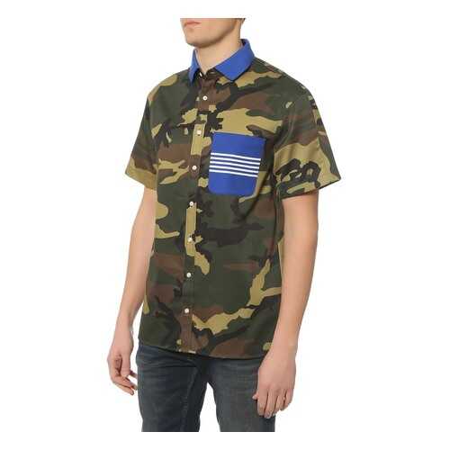 Рубашка мужская Tommy Hilfiger MW0MW06280 902 зеленая S в Глория Джинс