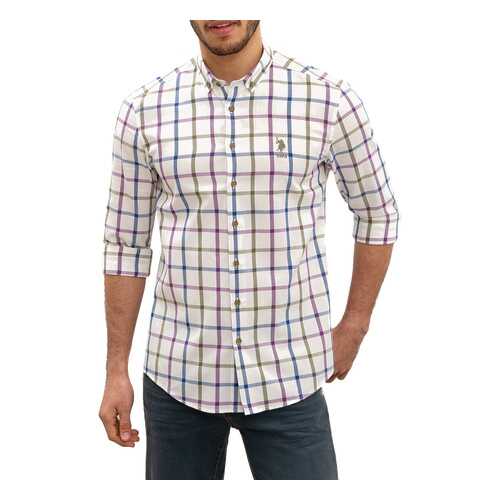 Рубашка мужская U.S. POLO ASSN. G081SZ0040KALEO белая S в Глория Джинс