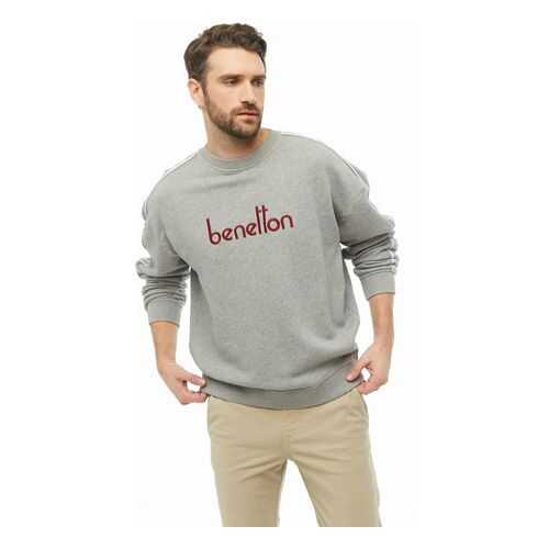 Свитшот мужской United Colors of Benetton 3DCGJ16D0_901 серый M в Глория Джинс