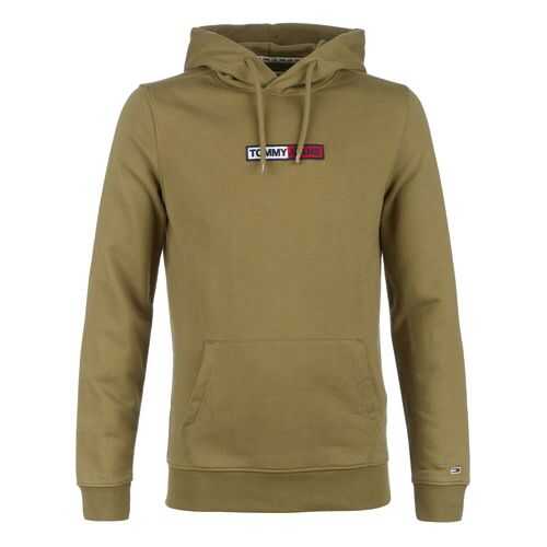 Толстовка мужская Tommy Jeans DM0DM08063 хаки XXL в Глория Джинс