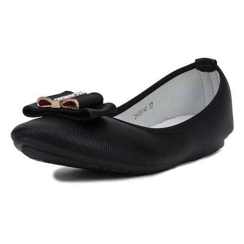 Балетки женские T.Taccardi 28406140 черные 37 RU в Глория Джинс