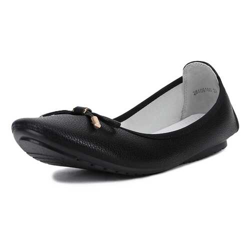 Балетки женские T.Taccardi 28406160 черные 38 RU в Глория Джинс