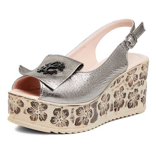 Босоножки женские Pierre Cardin 01806B30 серебристые 39 RU в Глория Джинс