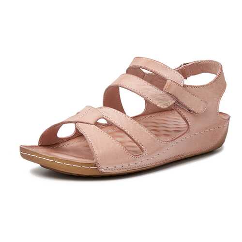 Сандалии женские Alessio Nesca Comfort TR-AMR-032 розовые 41 RU в Глория Джинс
