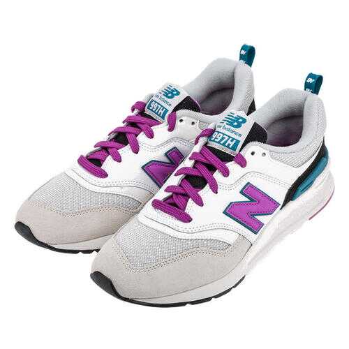 Женские кроссовки New Balance CW997HNA/B белые/серые/фиолетовые/бирюзовые/черные 35.5 в Глория Джинс