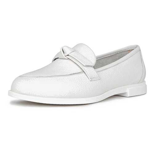 Лоферы женские Pierre Cardin JX20S-18B белые 40 RU в Глория Джинс
