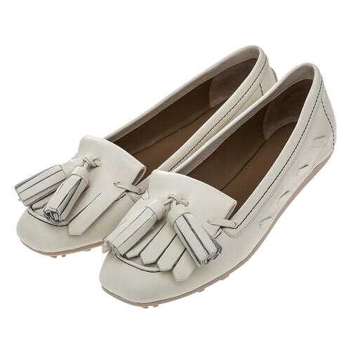 Мокасины женские Emporio Armani X3B043 XF26100639 бежевые 41 IT в Глория Джинс