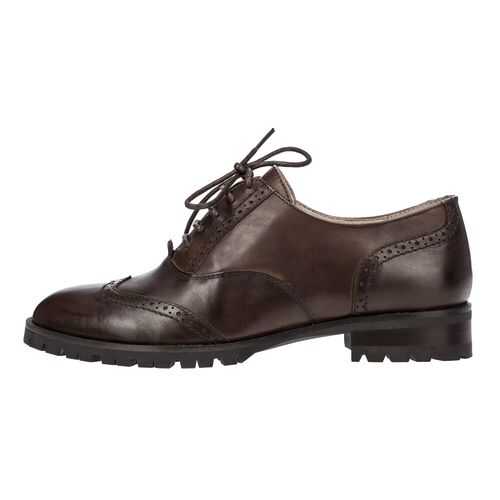 Полуботинки женские M.SHOES 445325132 коричневые 38 RU в Глория Джинс