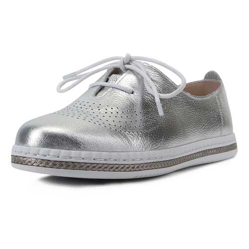Полуботинки женские Pierre Cardin 710017774 серебристые 38 RU в Глория Джинс