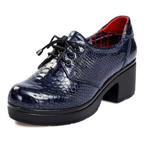 Полуботинки женские Pierre Cardin 710018187 синие 38 RU в Глория Джинс