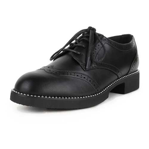 Полуботинки женские T.Taccardi K0567LC-2 черные 40 RU в Глория Джинс
