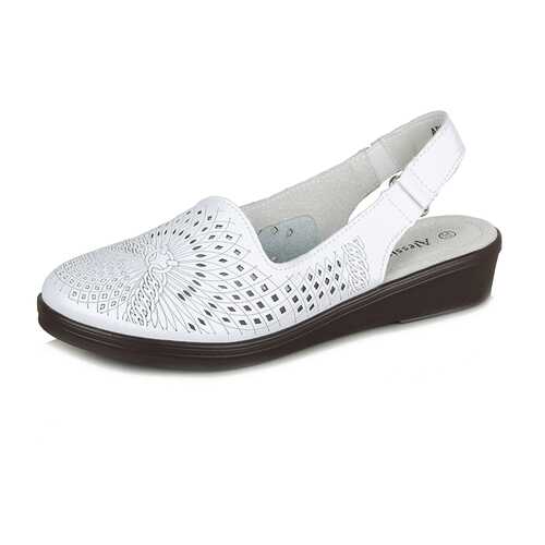 Туфли женские Alessio Nesca ADL20SS-022 белые 40 RU в Глория Джинс