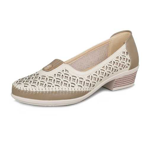Туфли женские T.Taccardi HTY20SS-20 бежевые 36 RU в Глория Джинс