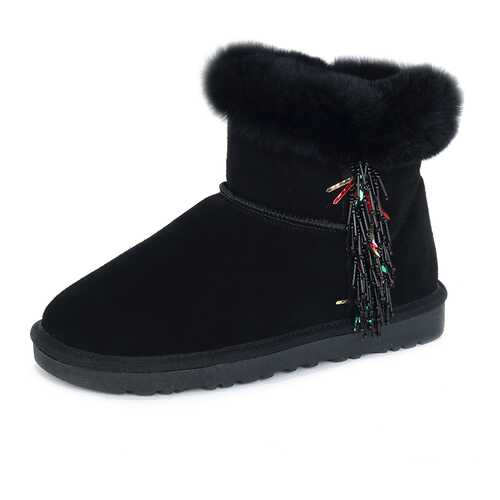 Угги женские Alessio Nesca 01607510 черные 40 RU в Глория Джинс