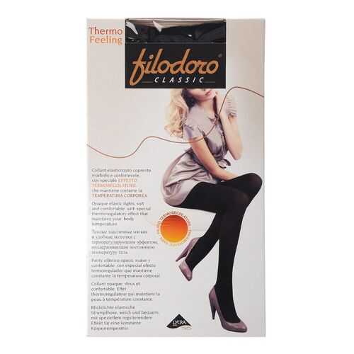 Колготки Filodoro Classic THERMO FEELING 100/Nero/4 (L) в Глория Джинс