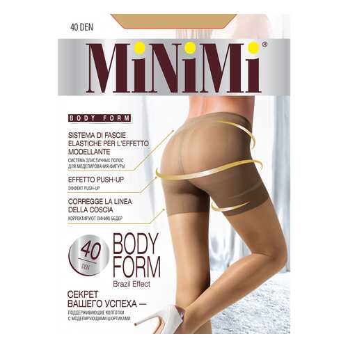 Колготки MiNiMi BODY FORM 40, caramello min, 2/S в Глория Джинс