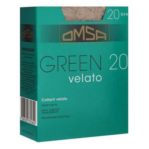 Колготки Omsa GREEN 20 / Caramello (Телесный) / 4 (L) в Глория Джинс
