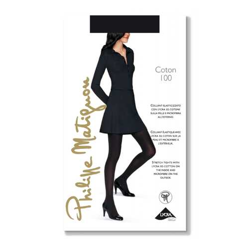 Колготки Philippe Matignon COTON 100 / Nero (Черный) / 2 (S) в Глория Джинс