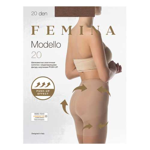 Колготки женские FEMINA MODELLO 20 легкий загар 4 (L) в Глория Джинс